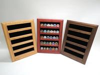 Coin Display - "open wall" (oak)